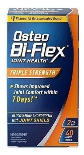 Osteo Bi-flex Triple Fuerza Glucosamina Condroitina 40 Tab