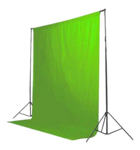 Tecido 3x6 Verde Estudio Fundo Infinito Chroma Key Youtubers