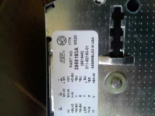 Timer De Lavadora 3955193