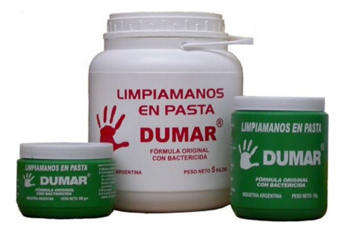 Limpiamanos En Pasta Crema Desengrasante X 1 Kg Tinta Grasa