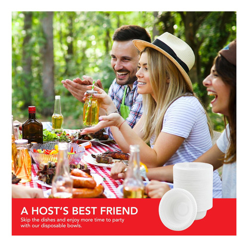 Almacene Su Hogar 800 Cuentas De Plástico Blanco De 12 Oz, A
