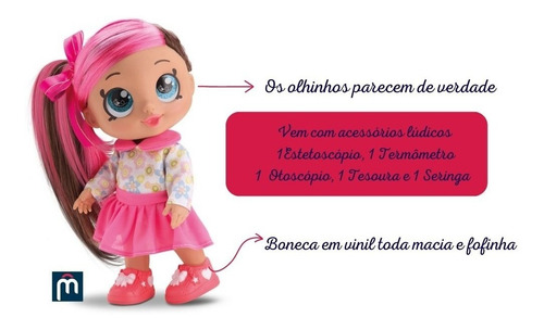 Juguetes para abejas Boneca Brave Girls Camille Médica