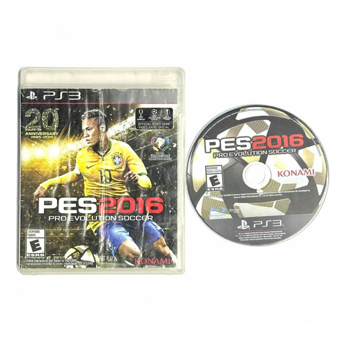 Pro Evolution Soccer 2016 - Juego Físico Playstation 3 Pes