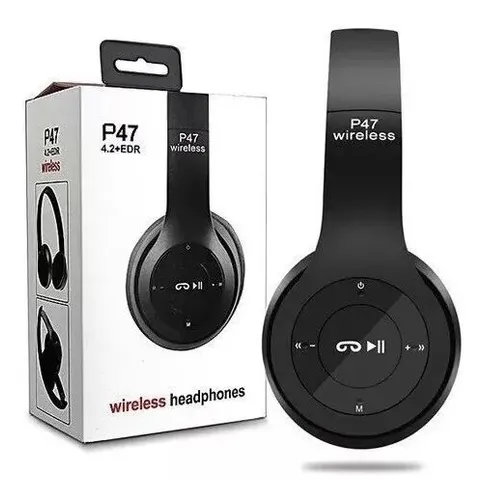 Auriculares inalámbricos Over-Ear P47 P47 negro