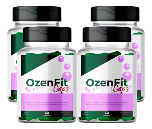 Pag 1 Lev 2 Ozenfit Caps Original 60 Cáps Redutor De Medidas