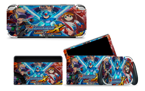 Skin Para Nintendo Switch Oled Modelo (14487nso) Mega M