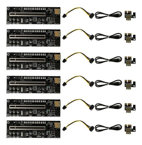 Tarjeta Gráfica V011 Pro Pci-e De 1 A 16 Puertos Usb 3.0 De