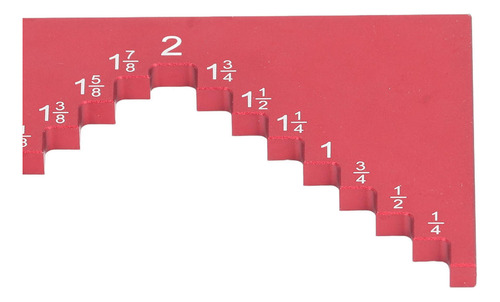 Mesa Anodizada Roja De Aleación De Aluminio Con Manómetro Es