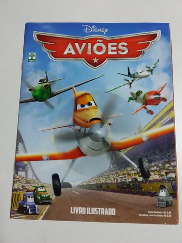 Álbum De Figurinhas Completo Disney Avioes - 2013
