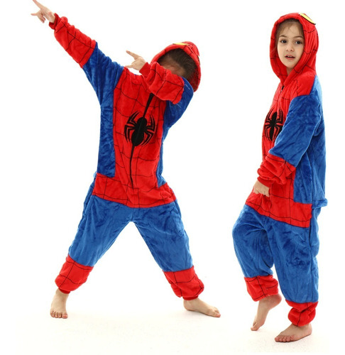 Pijama Y Disfraz Superheroes Avengers Niños Adultos Kigurumi