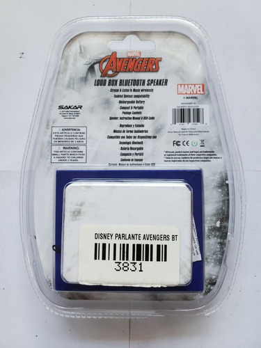 Imagen 2 de 2 de Parlante Bluetooth Marvel Avengers - Genérico