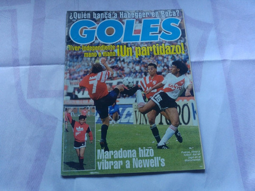 Revista Goles 1785 Maradona River Indepentiente 