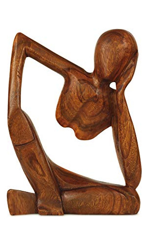 Colección G6 12  Escultura Abstracta De Madera Hecha A Mano 