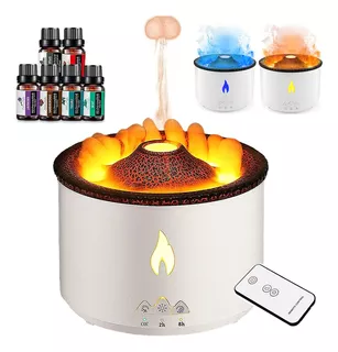 Difusor De Aromas Humidificador Aromaterapia Aceites Volcano