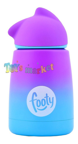  Botella Termica Infantil Mini Termo Botellita Acero Footy