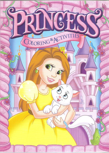 Imagen 4 de 6 de 5 Libros Jumbo Princesas Colorear Iluminar Para Niña Surtido