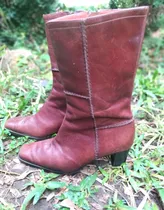 Comprar Botas Maggio Rossetto Doble Cuero T 37 Muy Alta Calidad