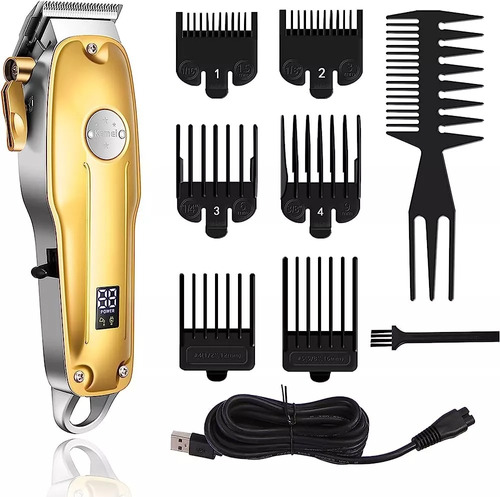 Maquina Para Cortar Cabello Pelo Cortadora De Cabello Kit