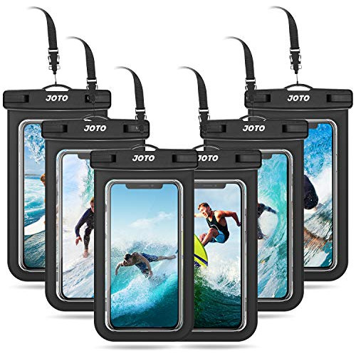 Joto 6 Pack Universal Waterproof Phone Holder Pouch, Yrsnx