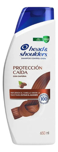 Shampoo Protección Caída, Con Cafeína 650ml Head & Shoulders