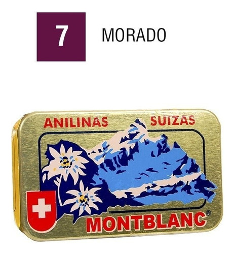 Pack 3 Anilinas Montblanc® Cajita Dorada Color 0. Decolorante Pack 3