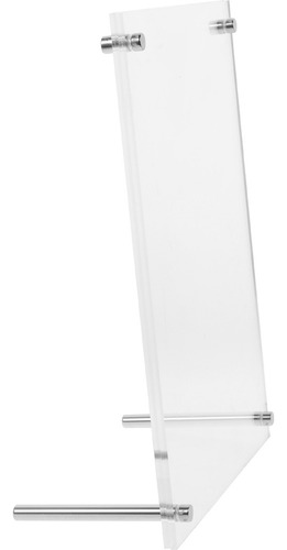 Soporte De Póster Transparente Con Imagen Transparente