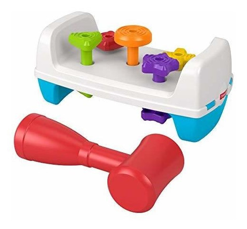 Fisher-price Tap Y Turn Bench, Juguete De Doble Cara Para Be