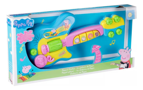 Guitarra Eléctrica Interactiva Peppa Pig 100% Original