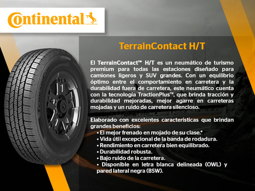 1 Llanta 265/60r18 110t Terraincontact H/t Radial