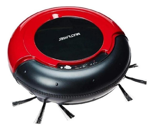 Multilaser Ho041 aspirador robô multifunção vermelho e preto