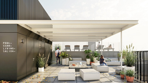 Venta Apartamento Monoambiente Con Terraza En Punta Carretas