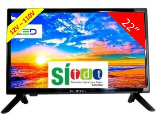 Tv Tigers Pro Tg-0022v Led Hd 22  110v