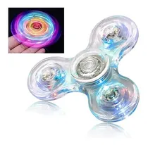 Comprar Fidget Spinner Descompresión Brillante Led Colores Relajacio