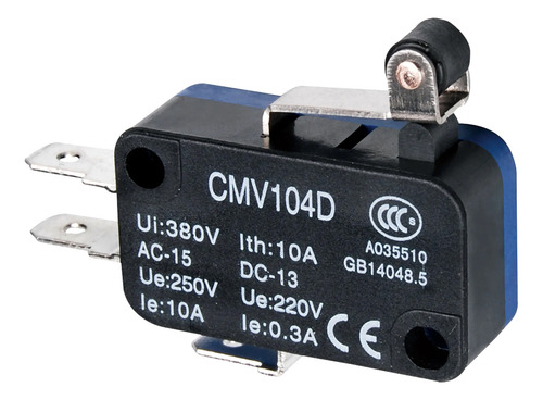 Int Limite 1nc+1no Polea Corta Pack 10 Pz Cntd Cs10n051c2