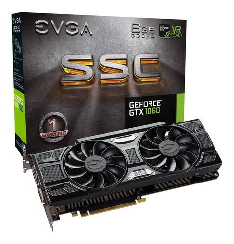 Tarjeta De Vídeo Evga Nvidia Gtx 1060 6gb Ddr5 Ssc