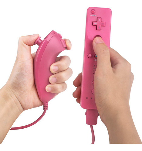 Mote Nunchuk Control Joystick 2 En 1 Mando Para Wii / Wii U