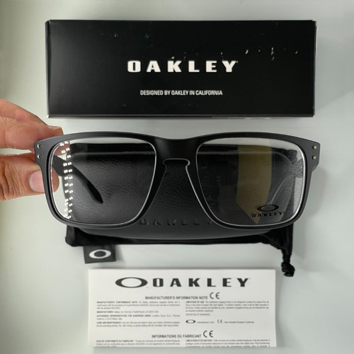 Oakley Holbrook Rx (56) Satin Black Frame, 100% Original