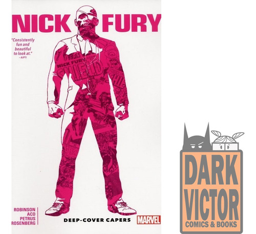 Nick Fury Deep Cover Capers James Robinson Ingles En Stock