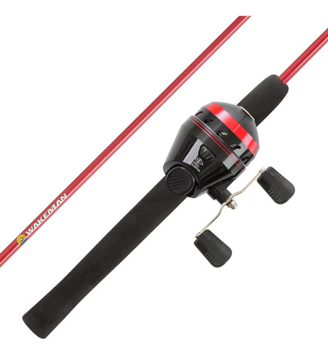 Fishing Rod And Reel Combo - 64-inch Fiberglass And Stainles