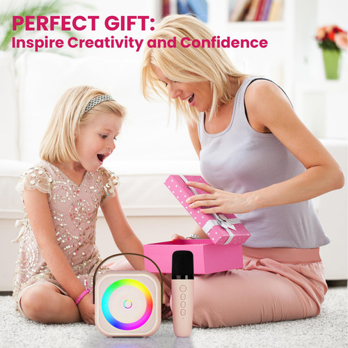 Mini Altavoz Bluetooth Para Niños, Máquina De Karaoke Beilih