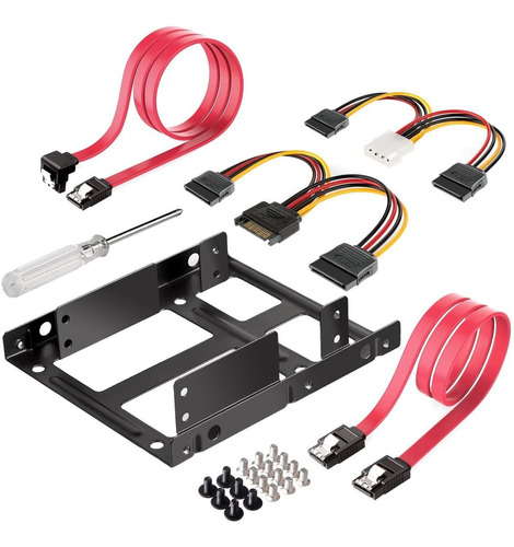 Soporte De Montaje Inateck Ssd 2.5 A 3.5 Con Cable Sata Y Ca