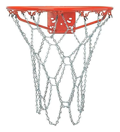 Crown Sporting Goods Red De Baloncesto De Cadena De Acero