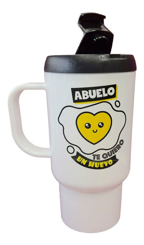 Jarro Termico Abuelo Te Quiero Un Huevo Egg Corazon