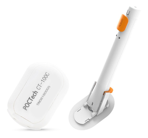 Glucómetro continuo DiabeTech POCTech Kit inicial Mensual blanco