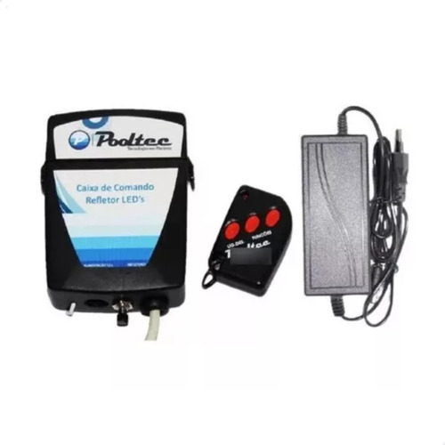 Caixa De Comando Pooltec P/ Refletores Led - Com Fonte