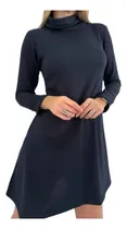 Comprar Mini Vestido Lanilla Cuello Beatles Mujer 