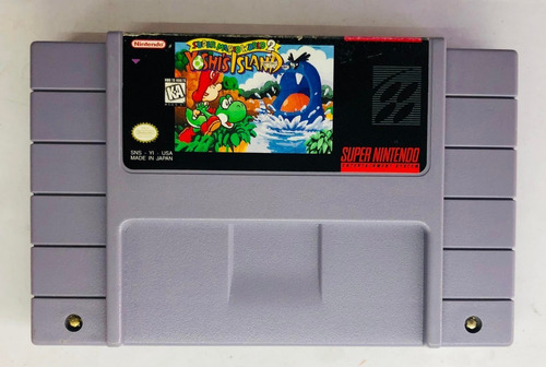 Yoshi's Island Snes Super Nintendo 1995 Rtrmx Vj