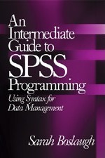Libro An Intermediate Guide To Spss Programming : Using S...