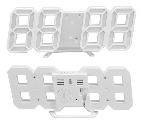 Reloj Led Digital De Pared Con Pantalla De Temperatura De Di
