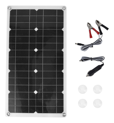 Panel Solar De 18 V, 100 W, Carga Impermeable Para Exteriore